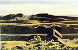 Edward Hopper Hills South Truro painting
